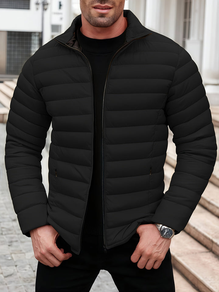 Kristian | Quilted Puffer Jacket with Zipper