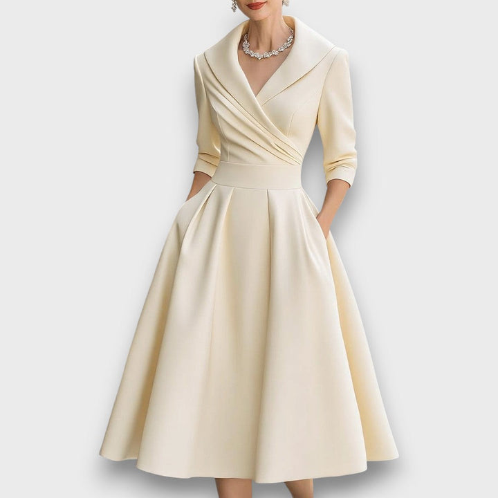 Marcelline – Elegant Midi Dress