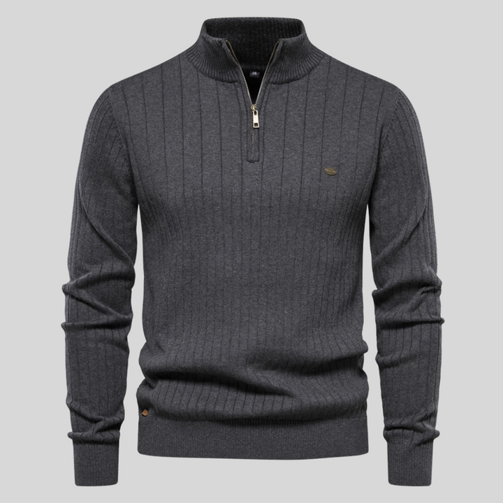 Zyric | Zip-Up Jumper