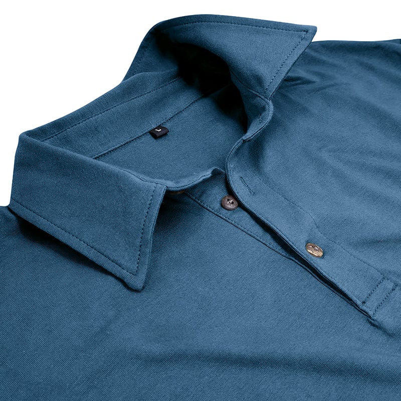 Travis | Stylish Premium Long-Sleeve Polo