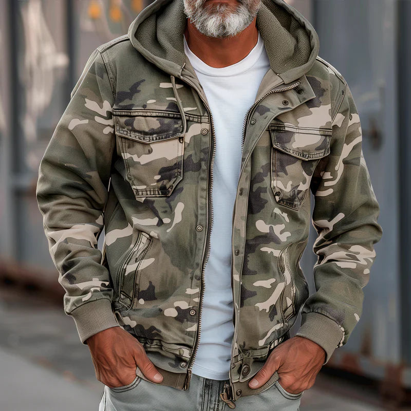 Stian | Military Hooded Jacket