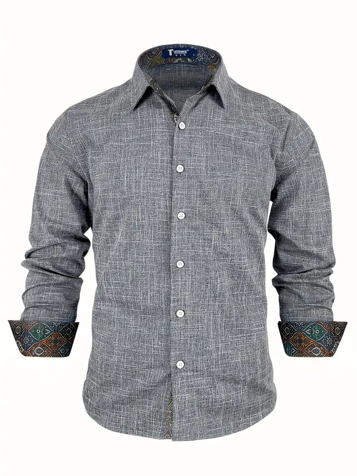 Teodoro | Long Sleeve Button-Up Shirt