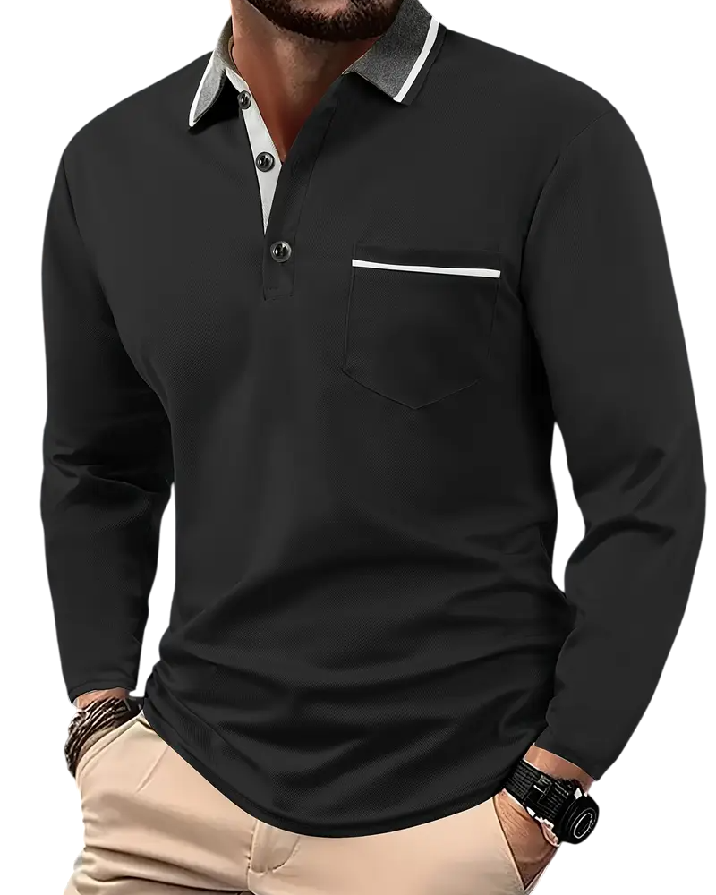 Arthur | Classic Long Sleeve Polo
