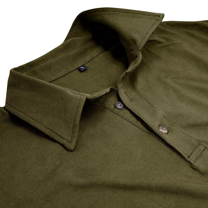 Travis | Stylish Premium Long-Sleeve Polo
