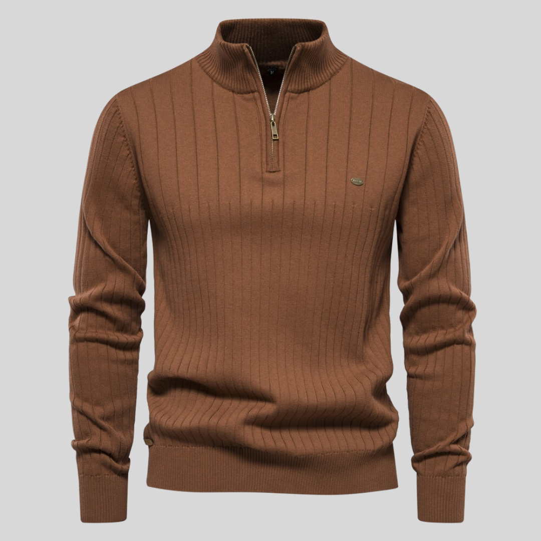 Zyric | Zip-Up Jumper
