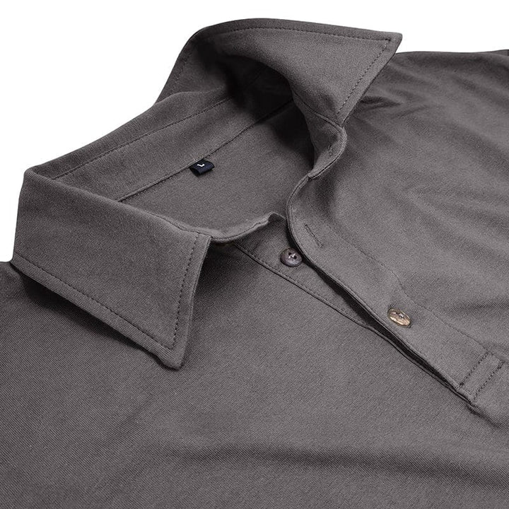 Travis | Stylish Premium Long-Sleeve Polo