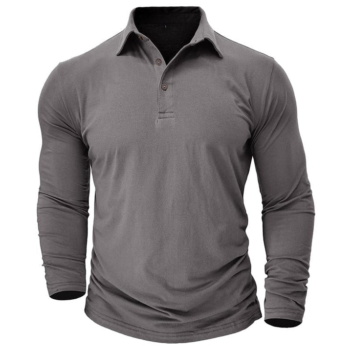 Travis | Stylish Premium Long-Sleeve Polo