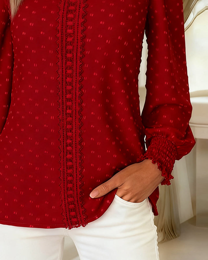 Mira | Elegant Puff-Sleeve Blouse