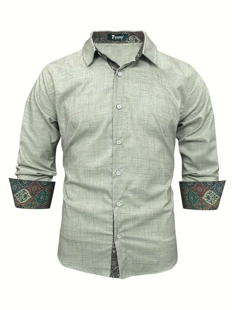 Teodoro | Long Sleeve Button-Up Shirt