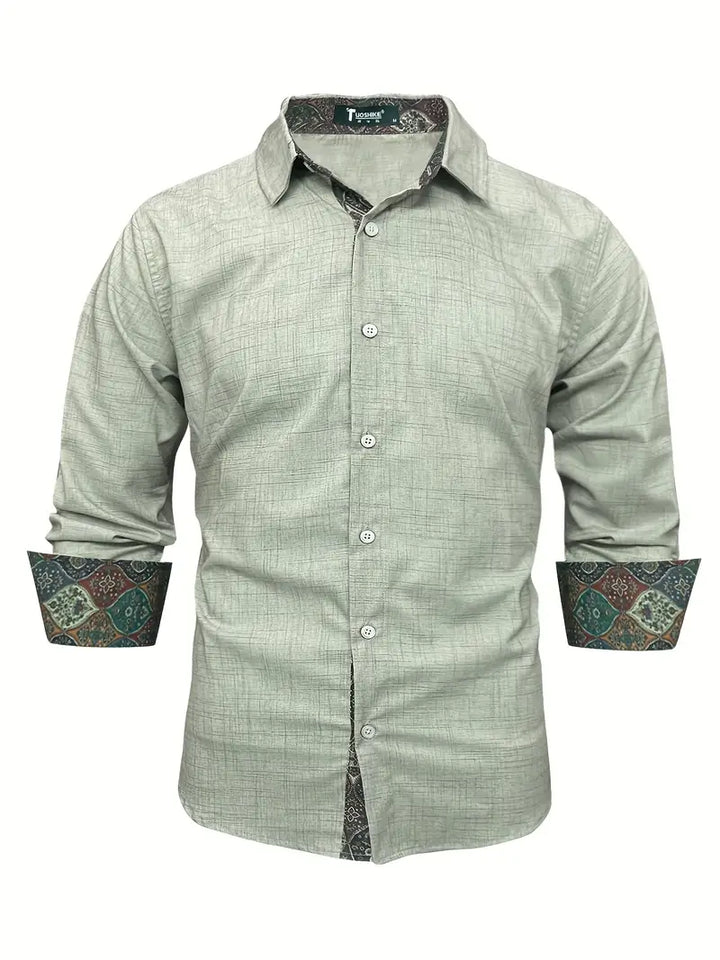 Teodoro | Long Sleeve Button-Up Shirt
