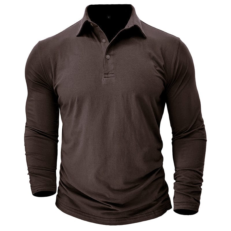 Travis | Stylish Premium Long-Sleeve Polo