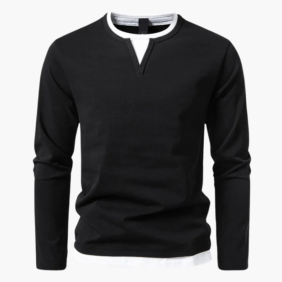 Konrad | Long-Sleeved Layered Shirt