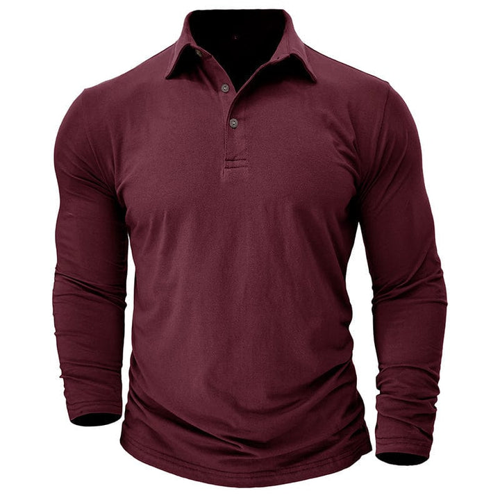 Travis | Stylish Premium Long-Sleeve Polo