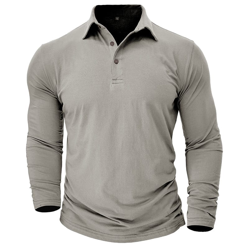 Travis | Stylish Premium Long-Sleeve Polo