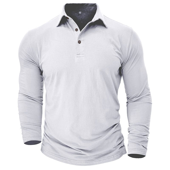 Travis | Stylish Premium Long-Sleeve Polo