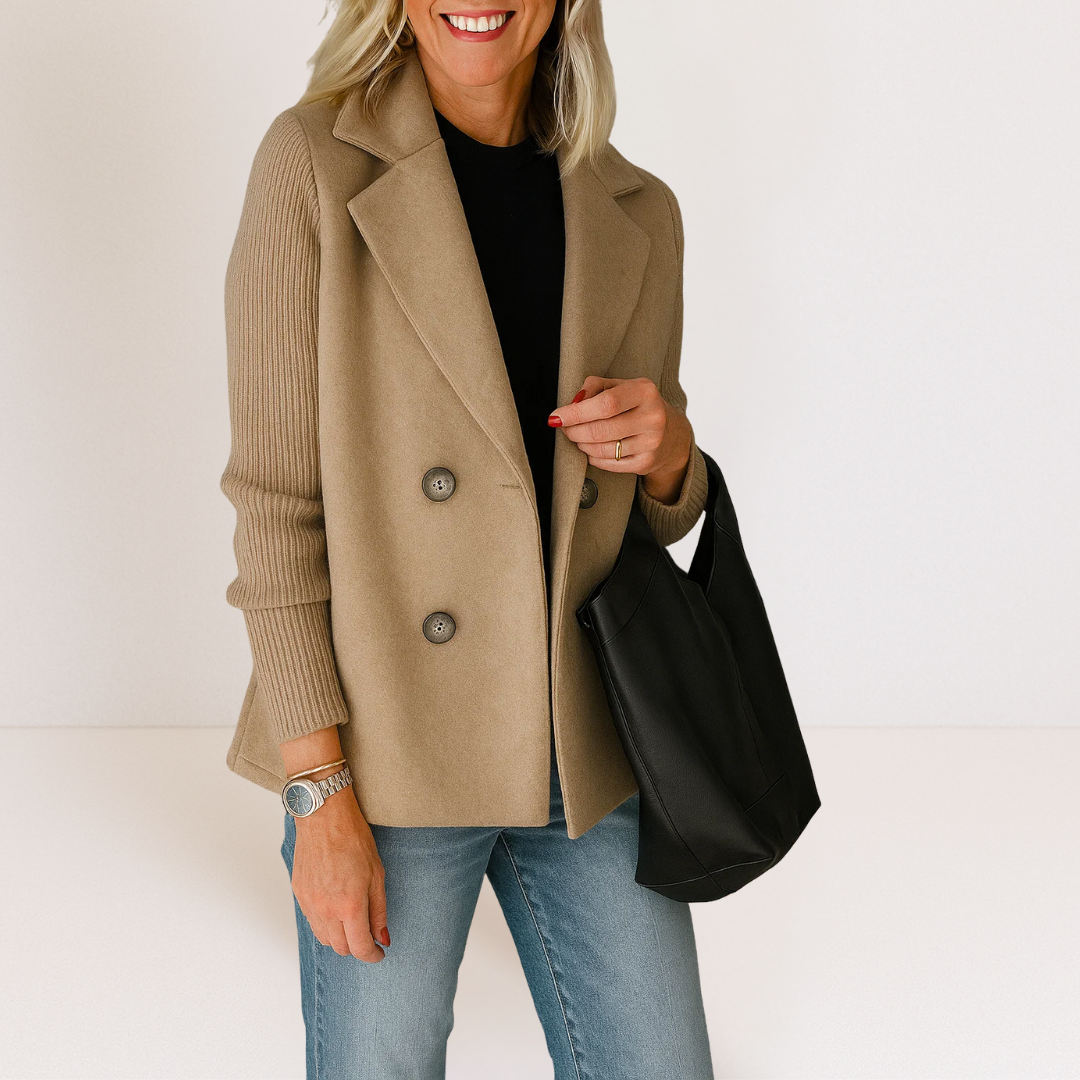 Eliana | Refined Double-Breasted Casual Coat