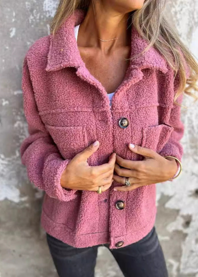 Ella | Soft Button-Up Cozy Jacket