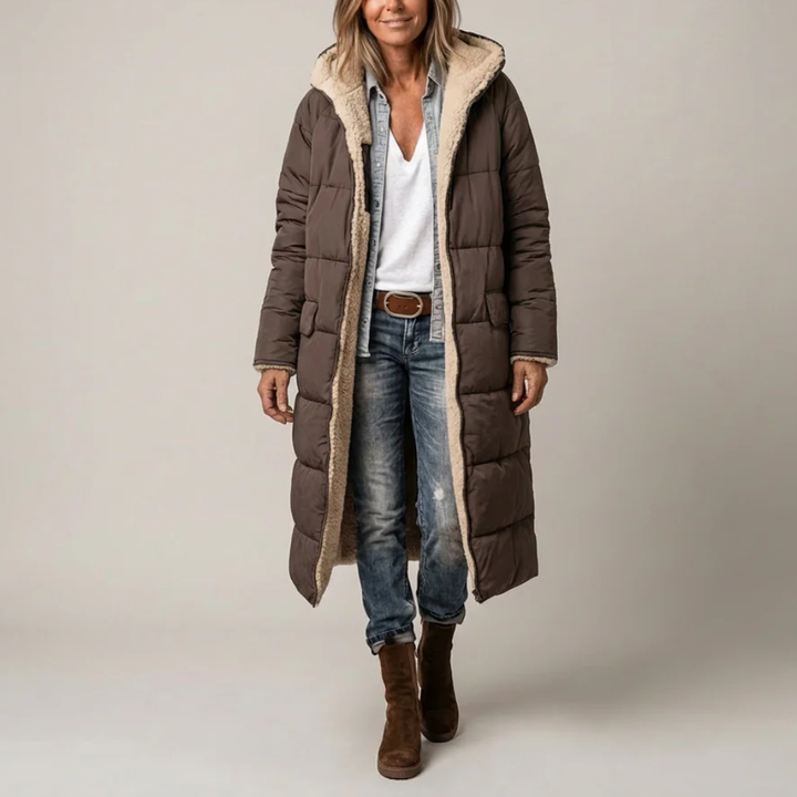 Amelia | Elegant Reversible Coat