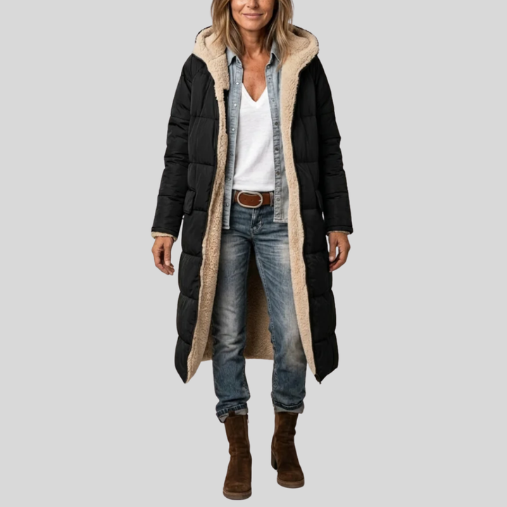 Amelia | Elegant Reversible Coat