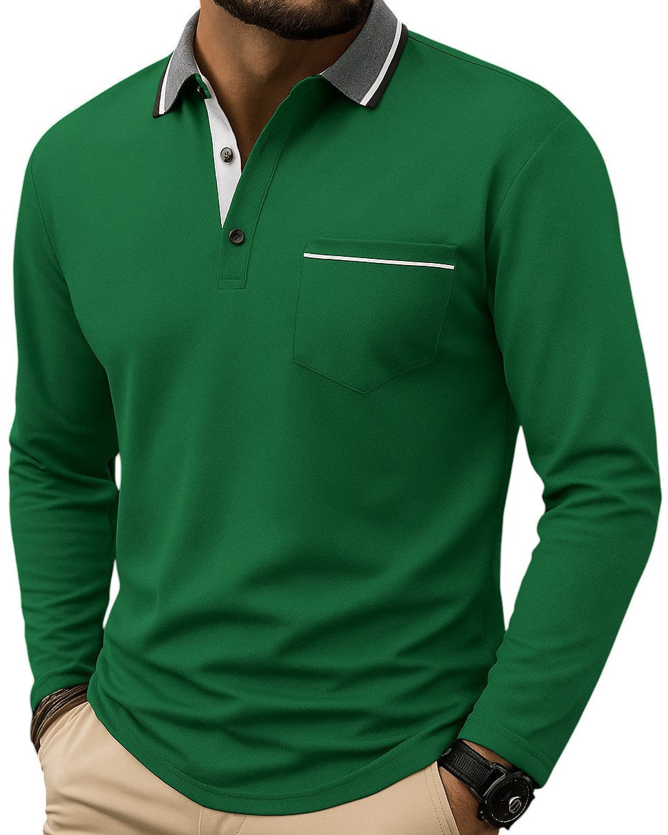 Arthur | Classic Long Sleeve Polo