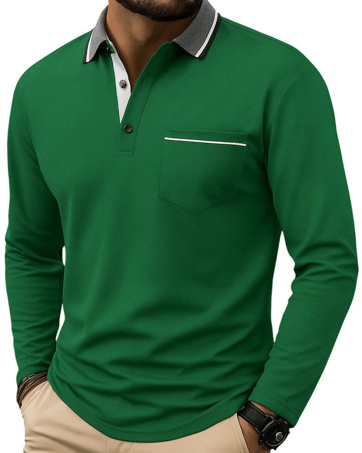 Arthur | Classic Long Sleeve Polo