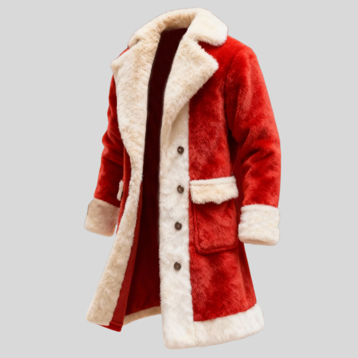 Damon | Plush Holiday Coat