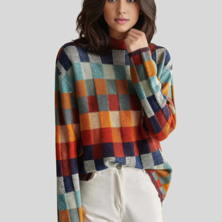 Madison | Elegant Colorful Turtleneck Sweater