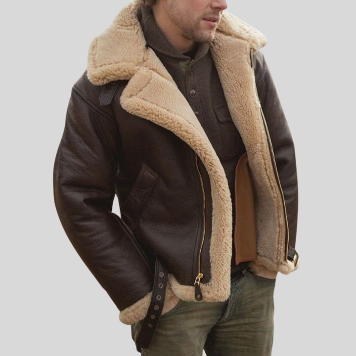 Graham | Shearling Collar Winter Jacket