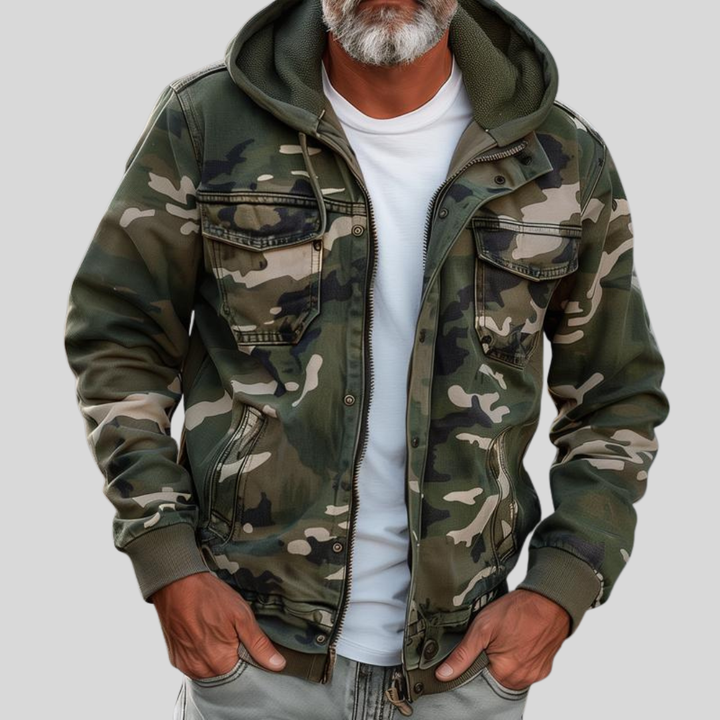 Stian | Military Hooded Jacket