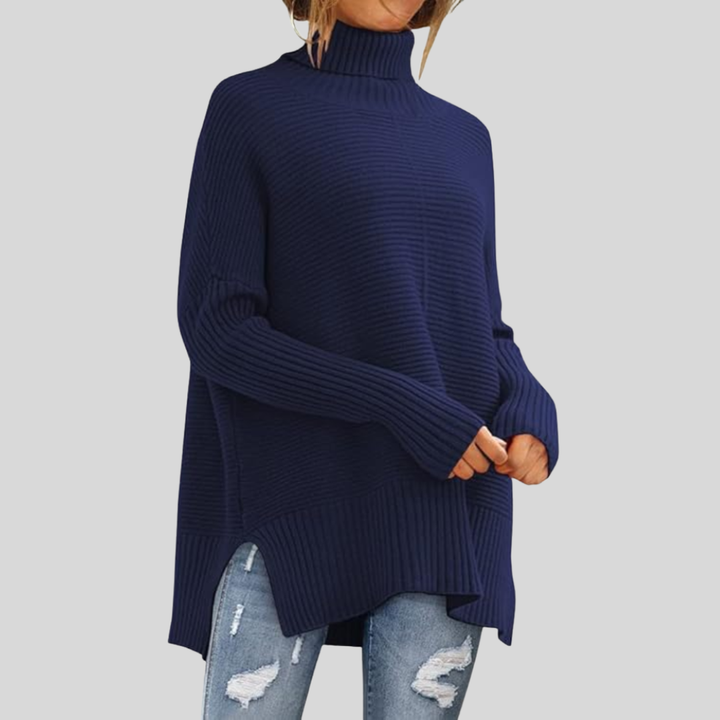 Megan | Elegant Relaxed Turtleneck Sweater