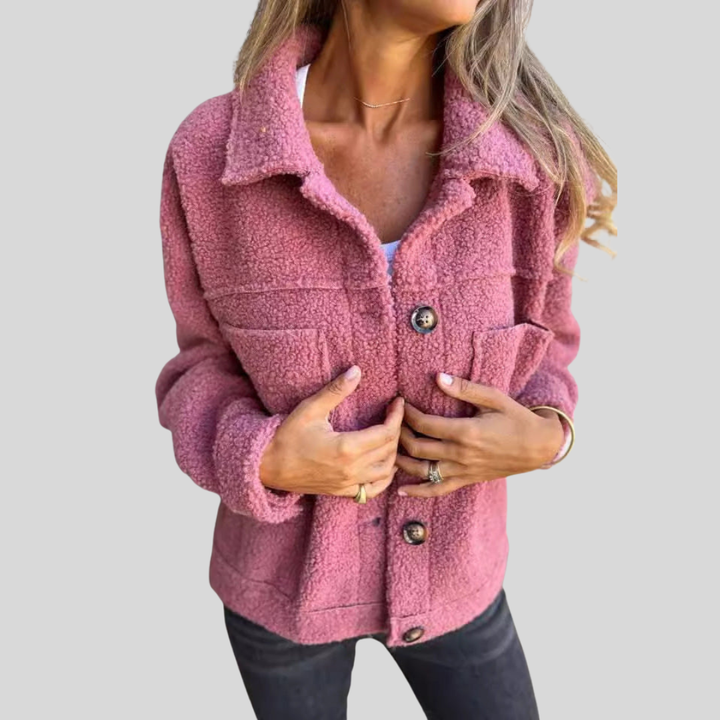 Ella | Soft Button-Up Cozy Jacket