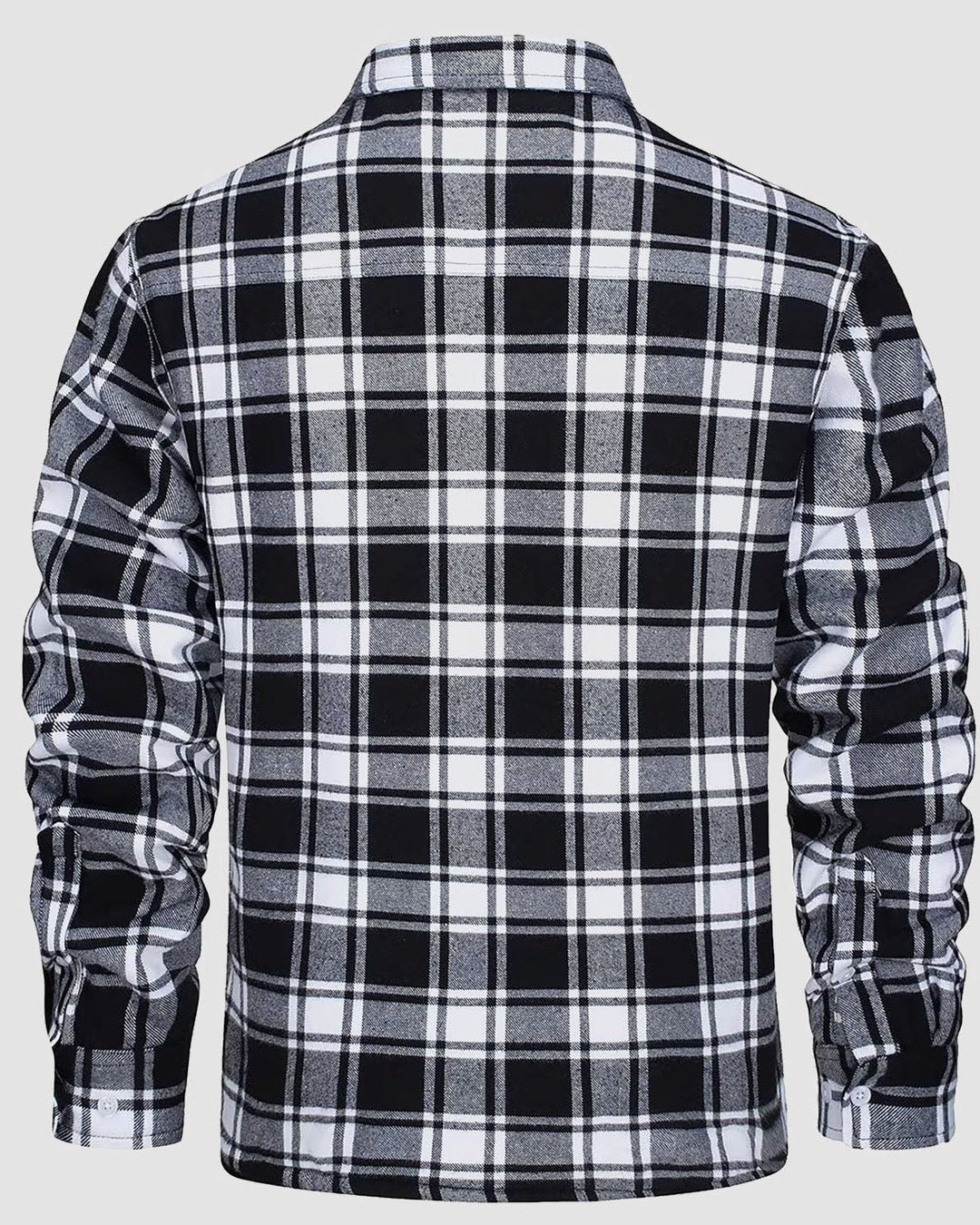 Klaus™ | Warm and Quilted Checkered Overshirt