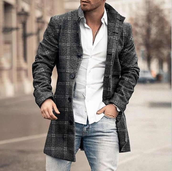 Franck | Plaid Button-Up Jacket