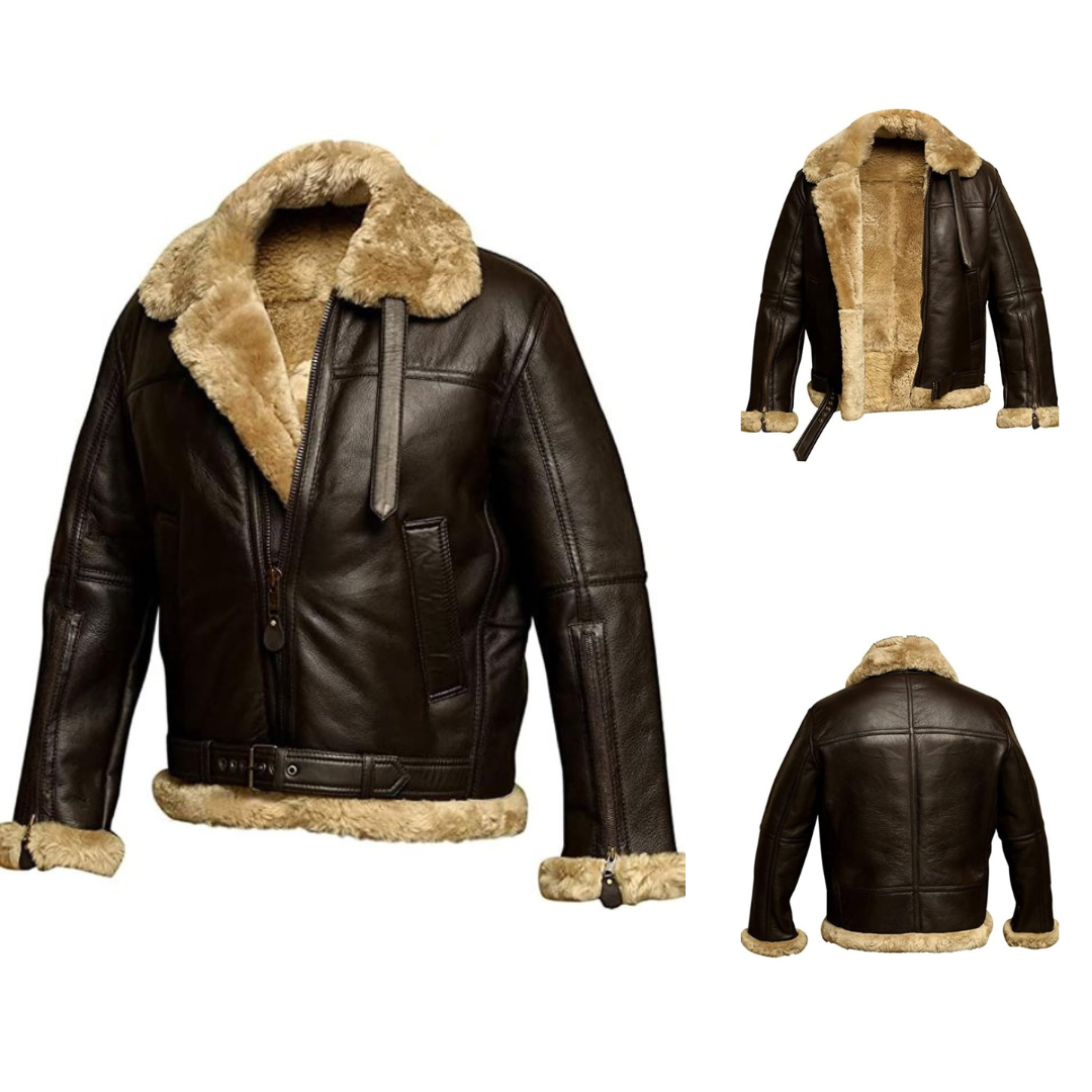 Graham | Shearling Collar Winter Jacket