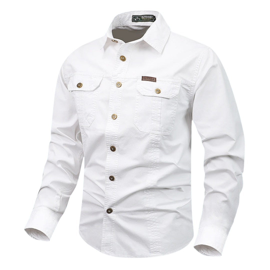 Theodor - Long Sleeve Shirt With Pocket