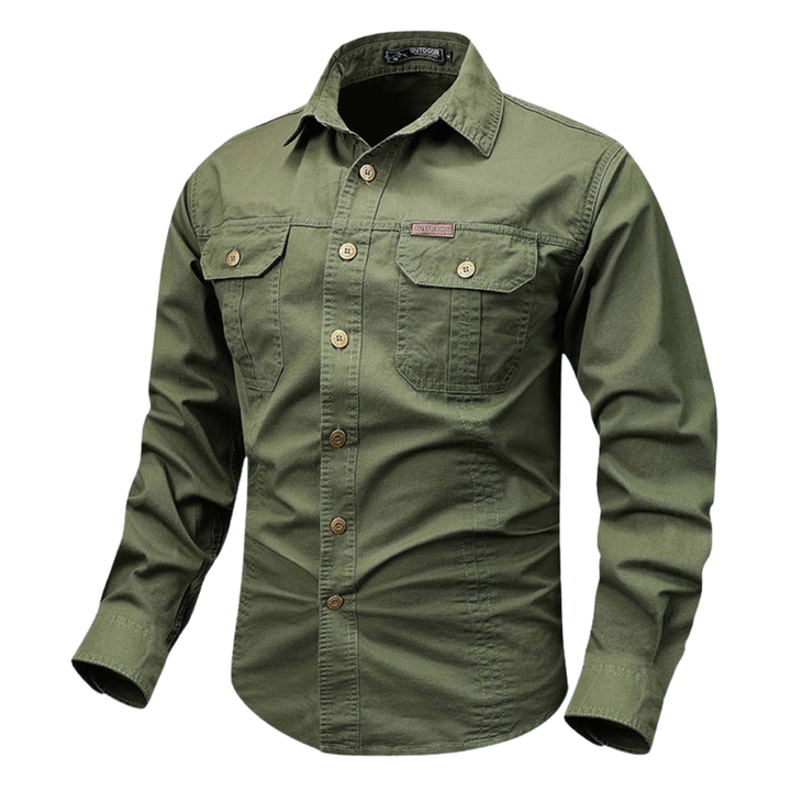 Theodor - Long Sleeve Shirt With Pocket