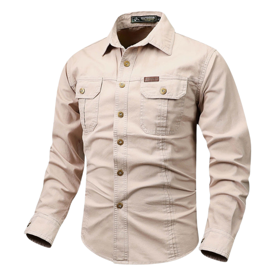 Theodor - Long Sleeve Shirt With Pocket