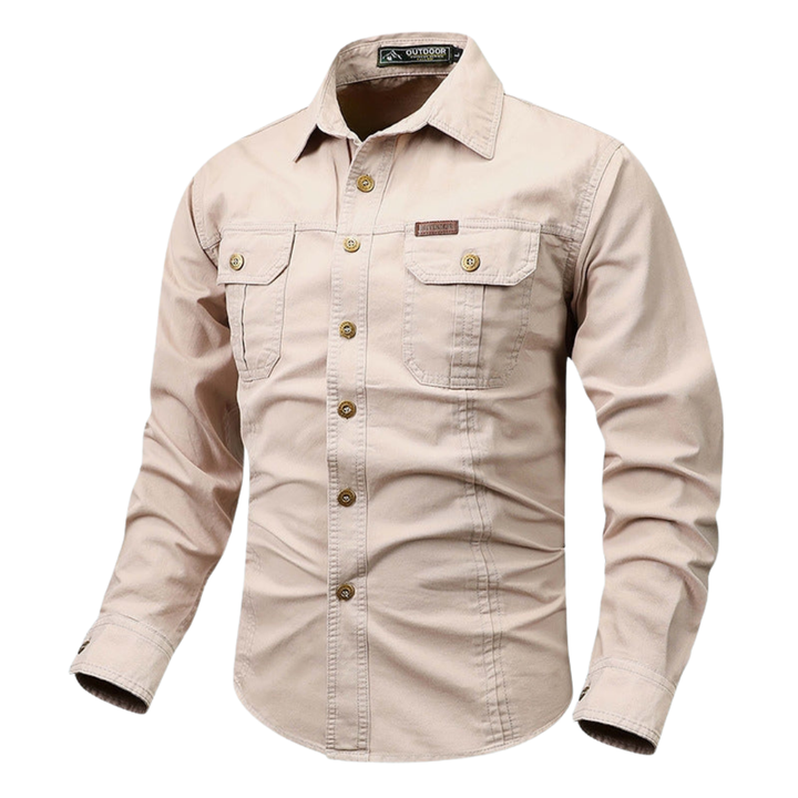Theodor - Long Sleeve Shirt With Pocket