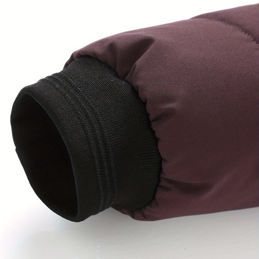 Rowen | Structured High-Collar Puffer Jacket