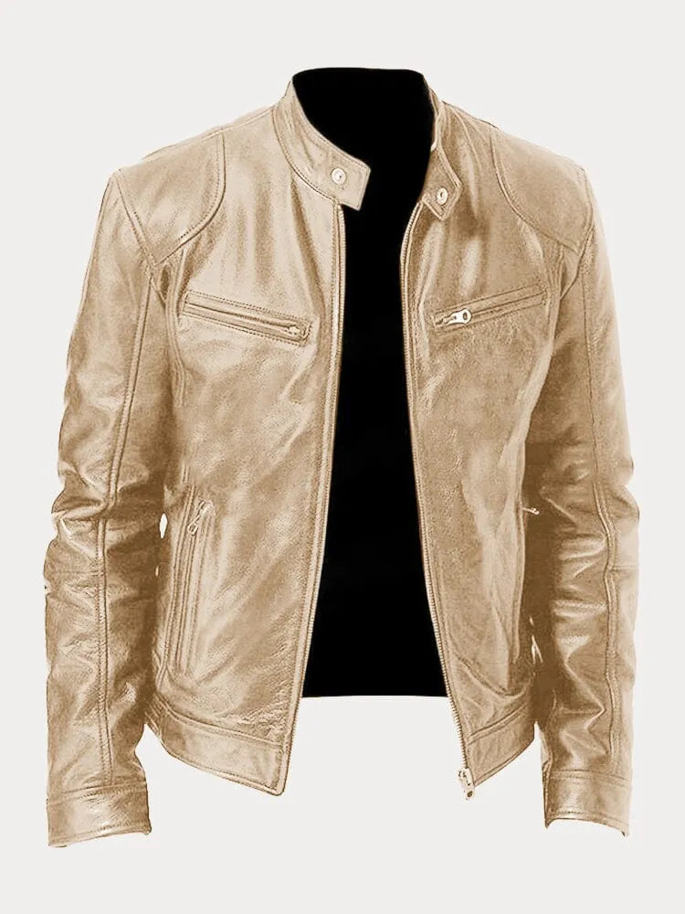Daniel - Casual Leather Jacket for Men