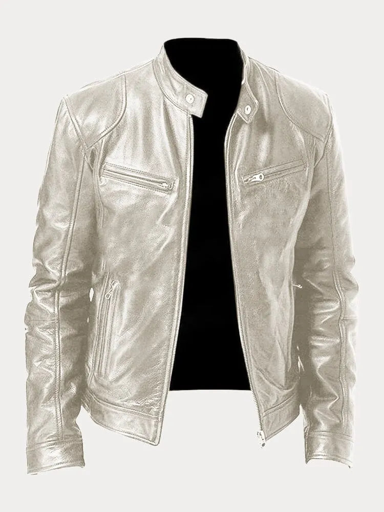 Daniel - Casual Leather Jacket for Men