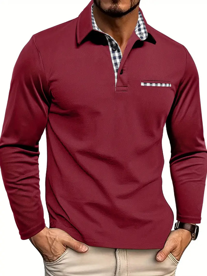 Vince | Long Sleeve Polo Shirt