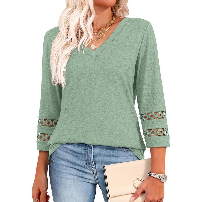 Styli | Chic Casual V-Neck Top