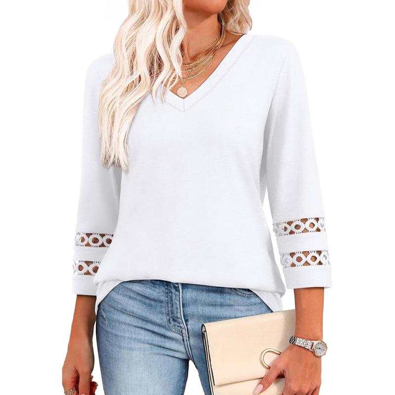 Styli | Chic Casual V-Neck Top