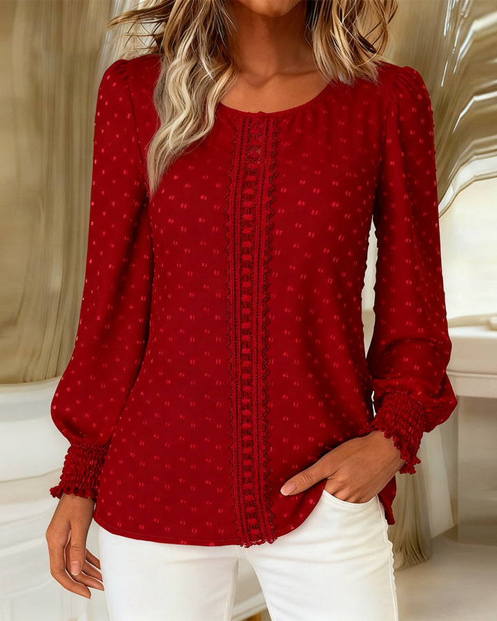 Mira | Elegant Puff-Sleeve Blouse