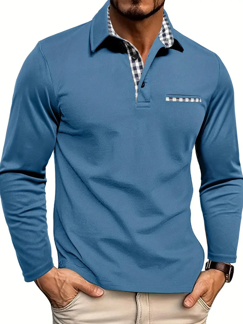 Vince | Long Sleeve Polo Shirt