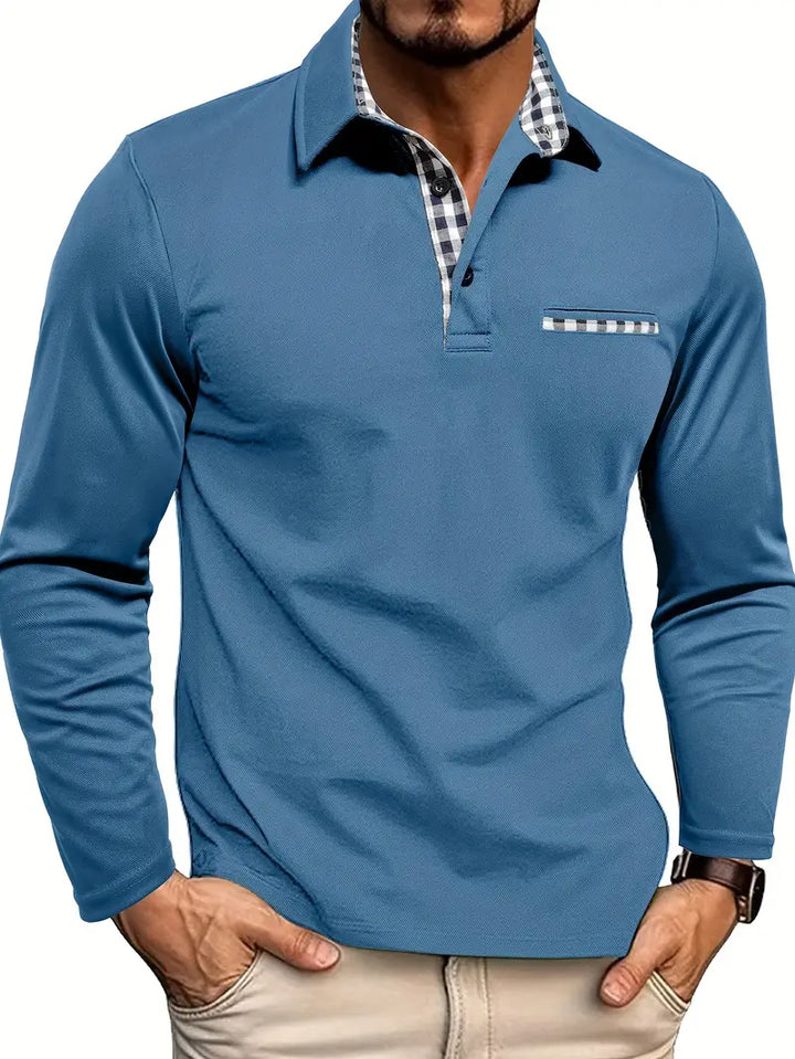 Vince | Long Sleeve Polo Shirt