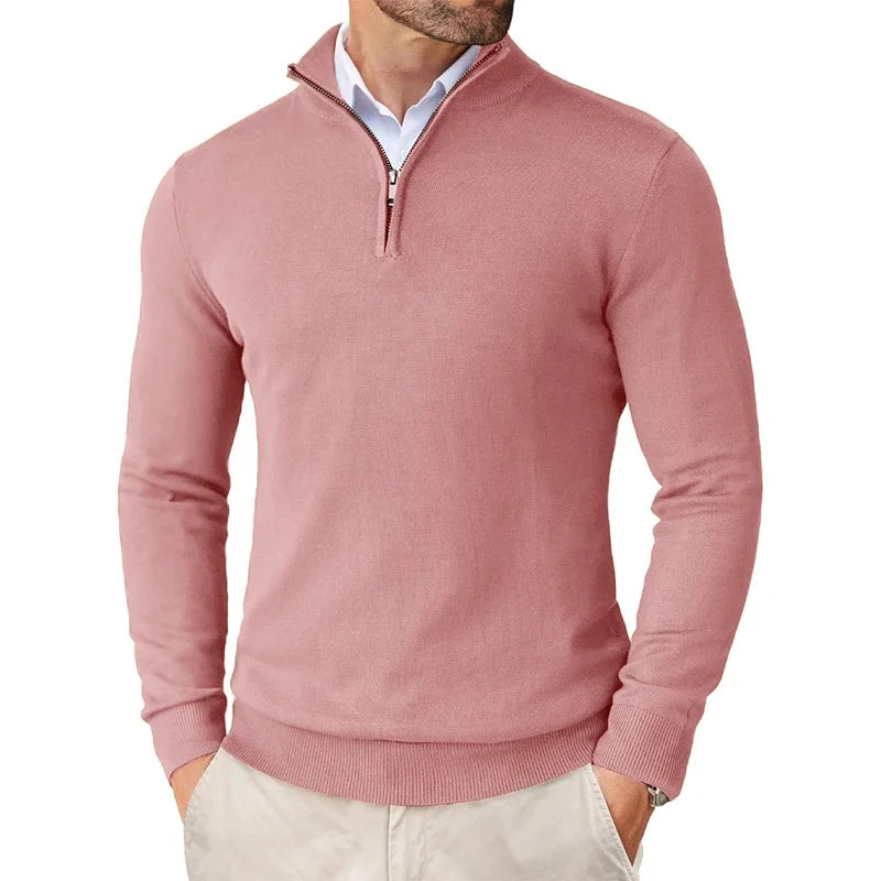 Mark | Half-Zip Knitted Sweater