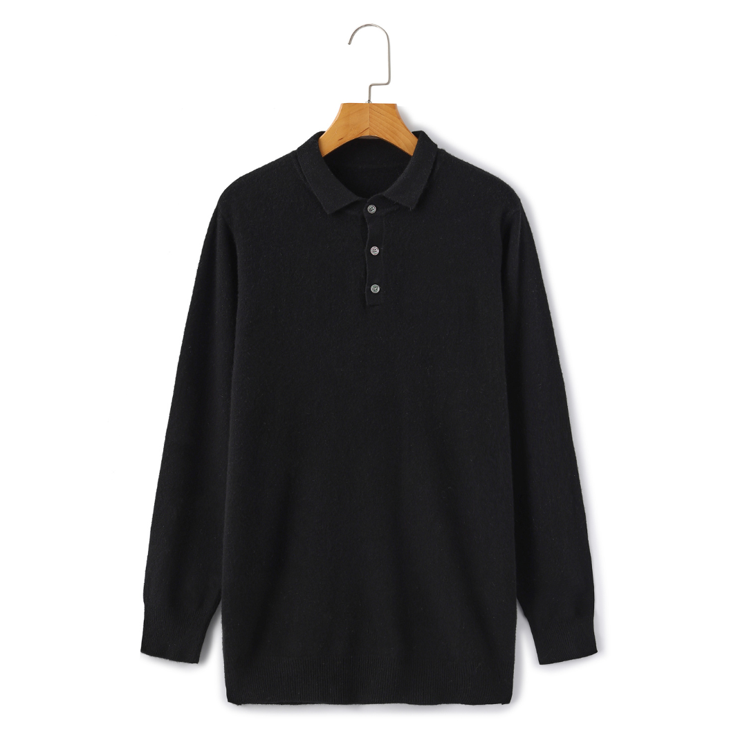 Mischa | Long Sleeve Polo Shirt