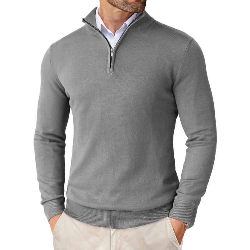 Mark | Half-Zip Knitted Sweater